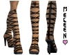 Black Tie-Up Stilletos