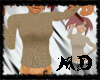 brown turtleneck