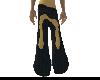 Black/Gold Jeans