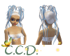 Blonde and Blue Twii