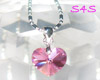 Pink Heart necklace