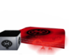 Red coolie beach set