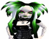 3 color dreads gr,bl,wh