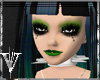 -V- Dark Green Tears F