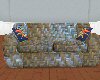 Tropical Woven Sofa