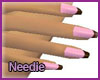 Pink Brownie Dainty Hand