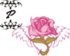 winged rose