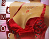 SeMosRedLeoCorsetDress