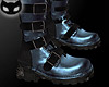 [SIN] Teal Buckle boots