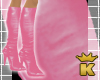 {K} Pink Leather S.