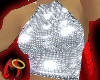 Hawt Metal Halter Silver