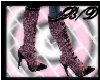 pink leopard boots