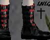 � Belted Satin Alt Boots