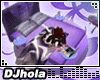 (DJ)PURPLE CIRCULAR BED