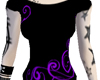Purple Swirl Long Tee