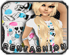 $R Skulls&Hearts Tee