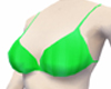 Cyber Green Bikini Top