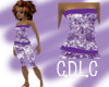 C.D.L.C PurpleScrtchzTop