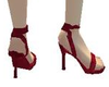 China Red Strap Sandals