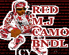 Red mj CAMO bndl
