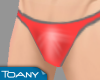 [T] Red Swim Briefs