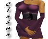 [CC] Sexy Plum Dress