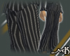 mk Black Pinstripe Pants