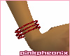 Sparkling Ruby Bangles