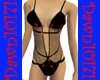 Black & Red Bodysuit