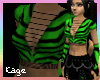 Crazy Tiger Top - Green