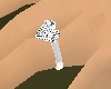 Plat/Diam Heart Ring