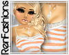 $R Orange Stripes