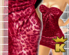 {K} Shiny Cerise Dress