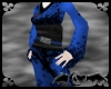 Kimono Blue Black Tree
