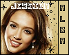 Jessica Alba Av Sticker
