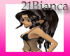 21b- black long hair