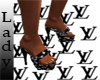 302 blk LV sandals