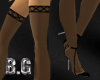 stocking and heels