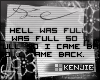 [KZ] Hell was full...
