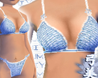Striped Bikini(T)-Persua