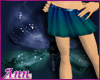 B Sparkle Skirt AQUA