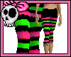 Pink-Green Leggings