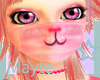 pink panda love mask