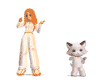 Dancing Girl animated