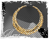 [RoundStuddedHo0p}Gold;]