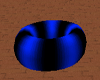 neon blue pool float