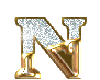 Bling Alphabet "N"