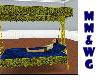 *MM* Blue&Gold Swing Bed