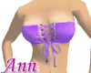 Laced-Up Tube PURPLE