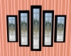 Fancy 5pc Glass Frame
